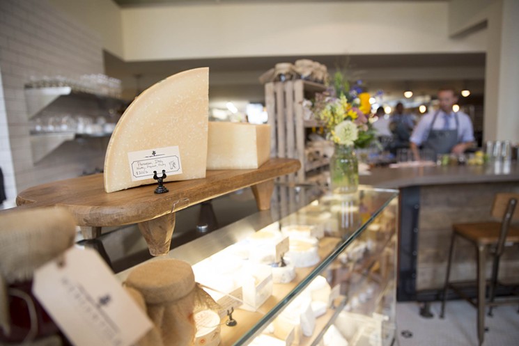 The cheese counter at Mercantile Dining & Provisions. - MCCALL BURAU