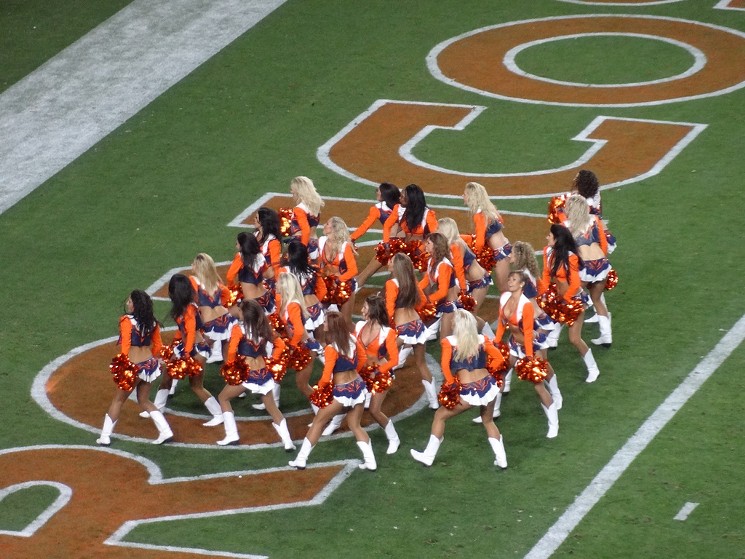 The cheerleaders are ready, anyway. - DANIEL SPIESS AT FLICKR
