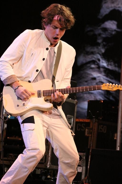 John Mayer plays at Red Rocks (however, this photo dates to 2010, not the 2013 concert Mueller would have attended). - WESTWORD PHOTOGRAPHER