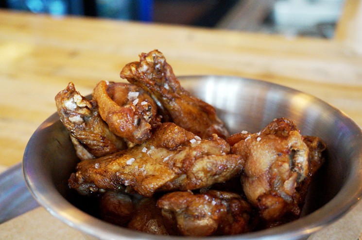 Element Kitchen does great things to wings. - MARK ANTONATION