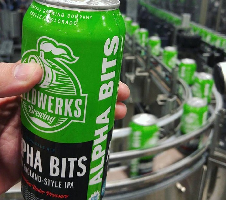Weldwerks Brewing's Alpha Bits is the latest beer to come off the line at Sleeping Giant. - WELDWERKS BREWING