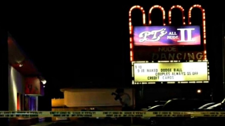Outside PT's II after the homicide. - FOX31 FILE PHOTO