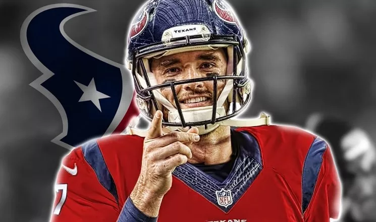 An image of Brock Osweiler tweeted in March 2016, back when Texans fans were actually happy about his signing. - @DTEXANZ FILE PHOTO