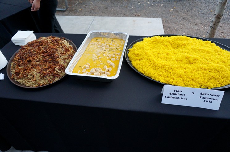 Iraqi and Syrian dishes at Comal. - MARK ANTONATION