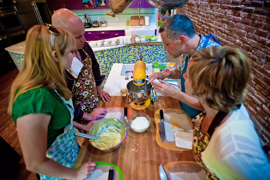 Put on your apron and channel Grandma while making casseroles — the perfect winter fare. - ALANA WATKINS
