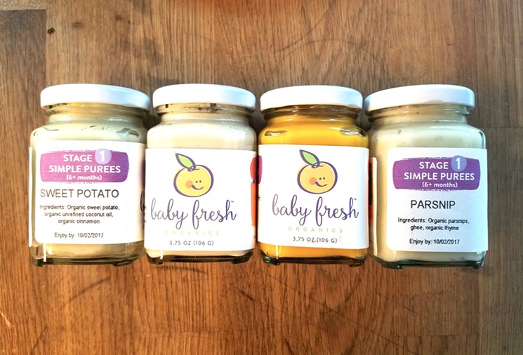 Baby Fresh Organics baby foods. - LINNEA COVINGTON