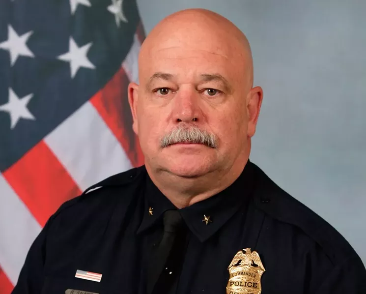 Commander Ronald Saunier's jurisdiction covers some of the liveliest parts of Denver. - COURTESY OF DPD