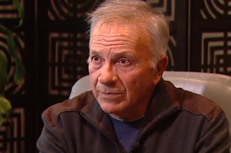 Tom Tancredo met the press after his latest gubernatorial announcement. - CBS4 VIA YOUTUBE