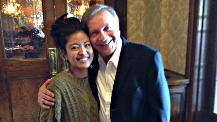Tom Tancredo with commentator Michelle Malkin, who hosted a fundraiser for him on November 18 at a Colorado Springs gun range. - FACEBOOK