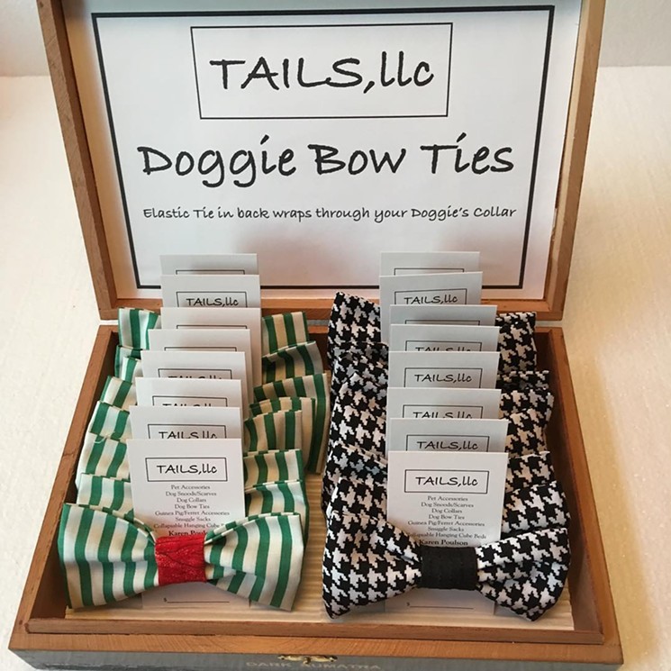 Dress up your pooch for the holidays with bow ties from Tails, LLC. - TAILS, LLC