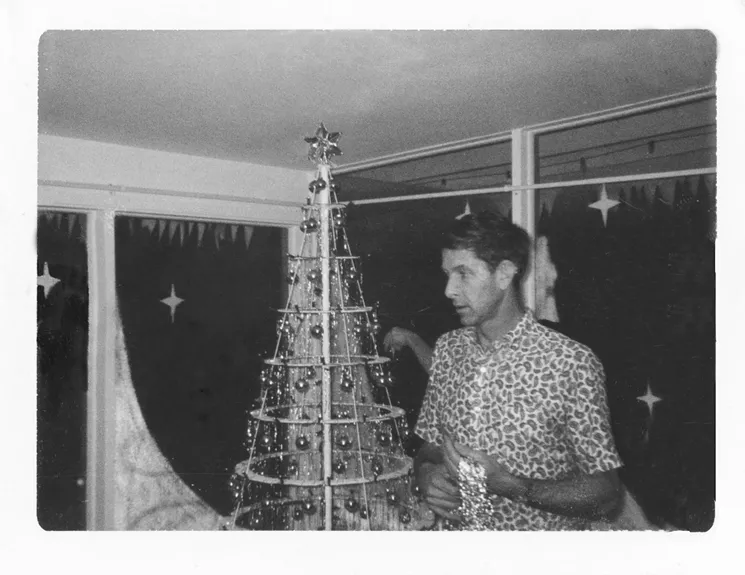 Modern Christmas Tree Competes on ABC's Shark Tank Westword