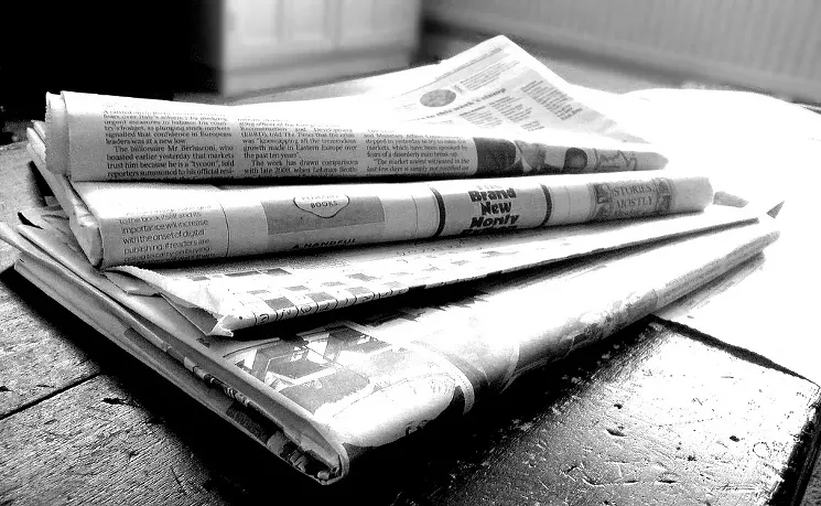 This includes both broadsheets and your friendly neighborhood alt-weekly. - JON S AT FLICKR