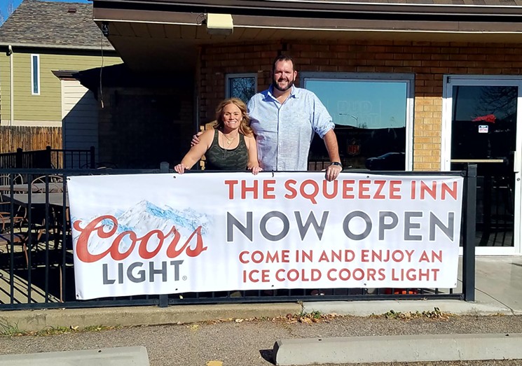 Missy and Michael Dalvit, owners of the Squeeze. - COURTESY THE SQUEEZE