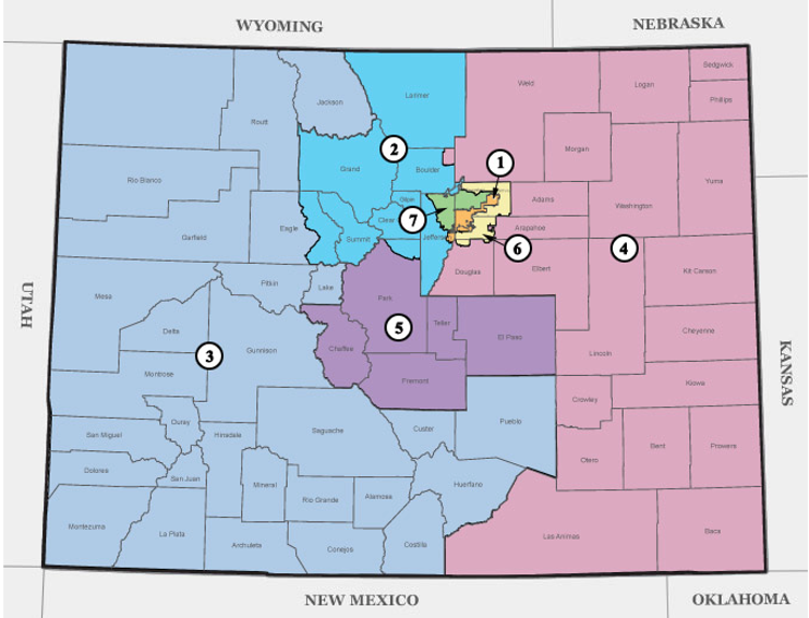 With Colorado currently in line to gain at least one congressional district, this map will change in a few years' time. But how? - COLORADO DEPARTMENT OF EDUCATION