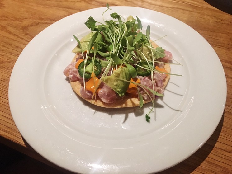 Blake Edmunds's kitchen works wonders with ceviche. - LAURA SHUNK