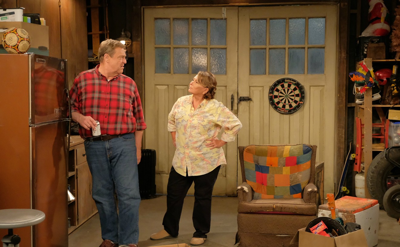 John Goodman (left) and Roseanne Barr reprise their roles as Dan and Roseanne Conner in the reboot of the ABC 1980s/’90s sitcom Roseanne, about a blue-collar family loudly making ends meet.