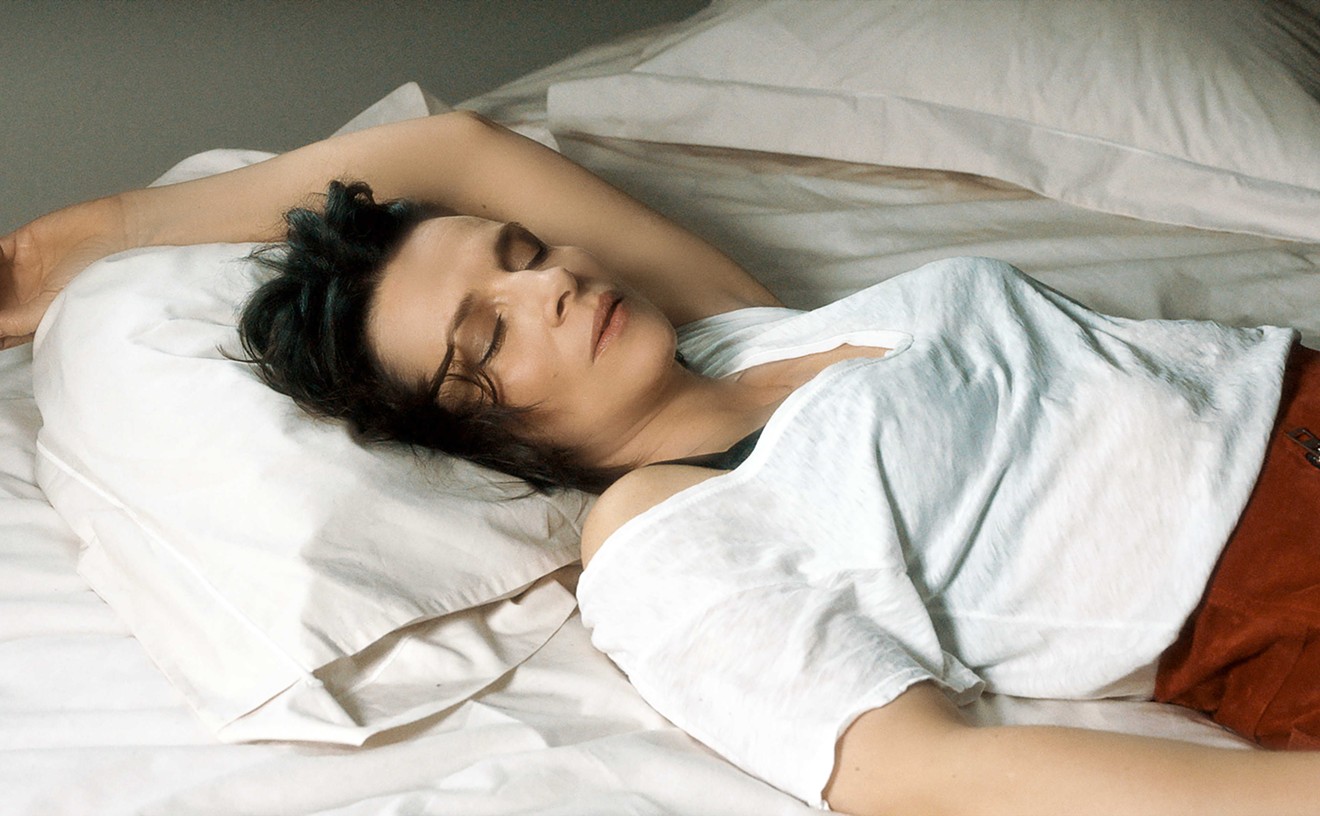 In director Claire Denis's Let the Sunshine In, Juliette Binoche plays Isabelle, a middle-aged, divorced painter who seemingly lives comfortably in Paris while orbiting a half-dozen or so potential partners.