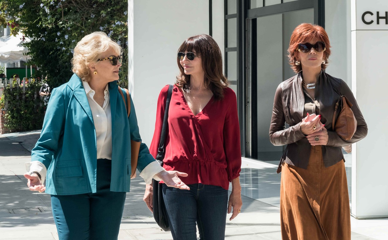 The plot might not be essential to Book Club when four stars — including (from left): Candice Bergen, Mary Steenburgen and Jane Fonda —  manage to inject life into even humdrum scenes.