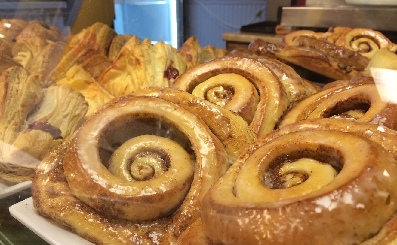 BonBons' cinnamon rolls are made at Sadie Russo's Arvada bakery, La Patisserie Francaise.