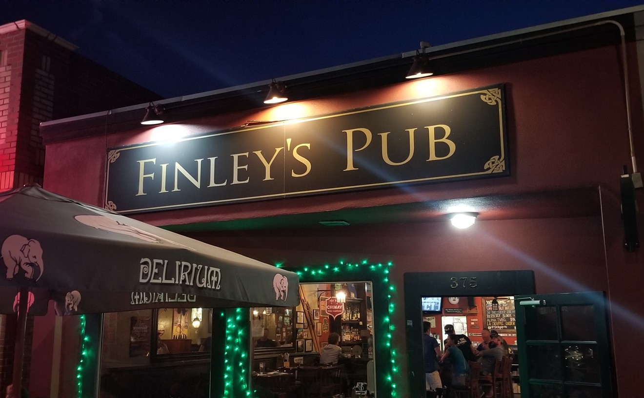 Finley's is tiny but punches above its weight as a neighborhood pub.