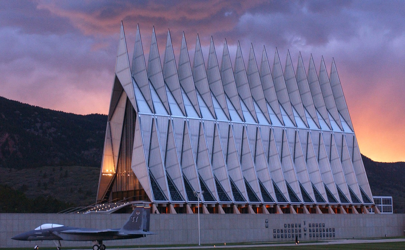 The Cadet Chapel opened in 1962; it will close September 3 for a renovation.