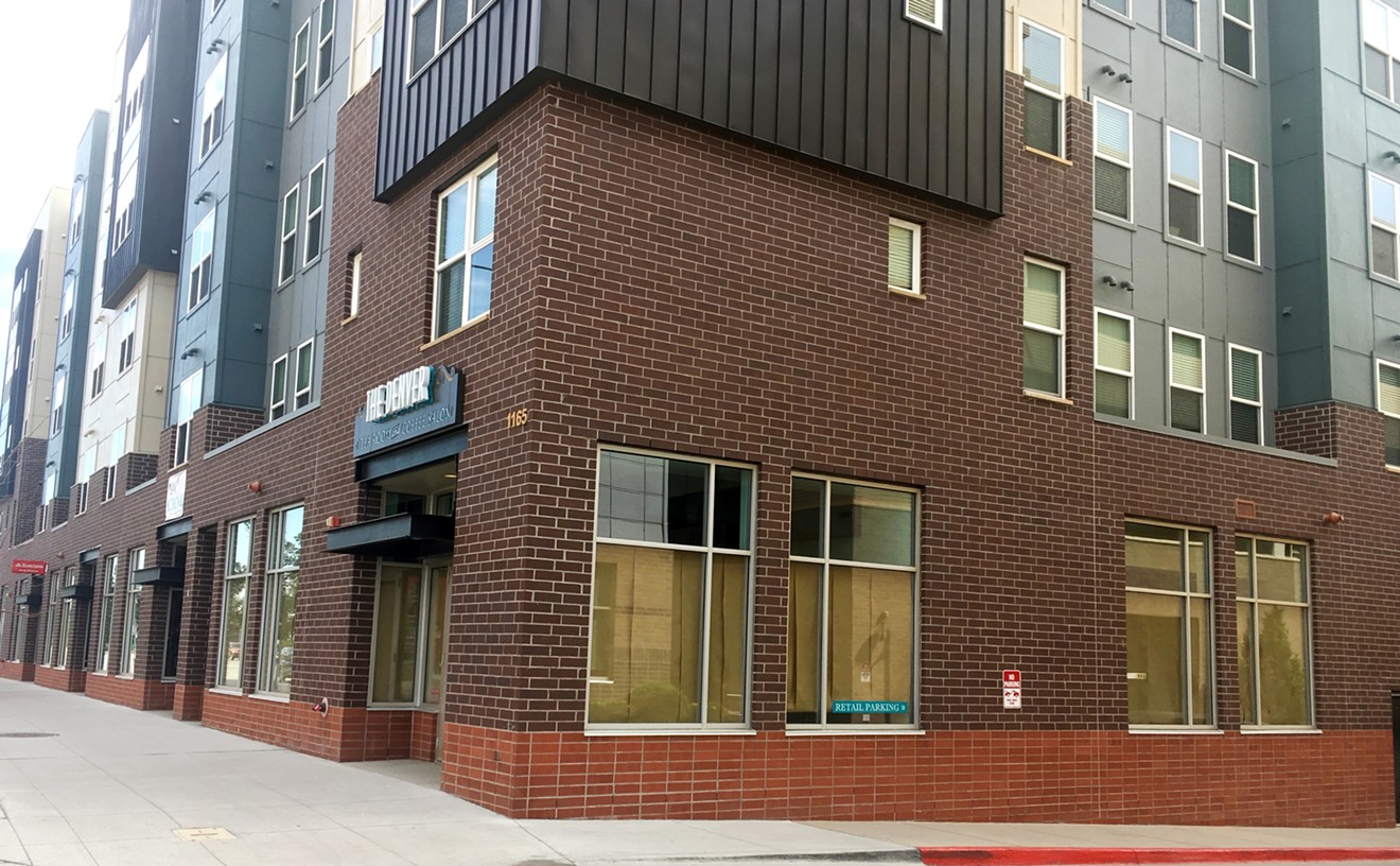 This nondescript retail slot in a South Broadway apartment complex will soon become one of Denver's most upscale vegan restaurants.
