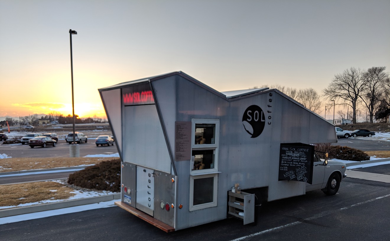 Sol is a self-contained coffee truck that's now serving exclusively at UCHealth Longs Peak in Longmont.