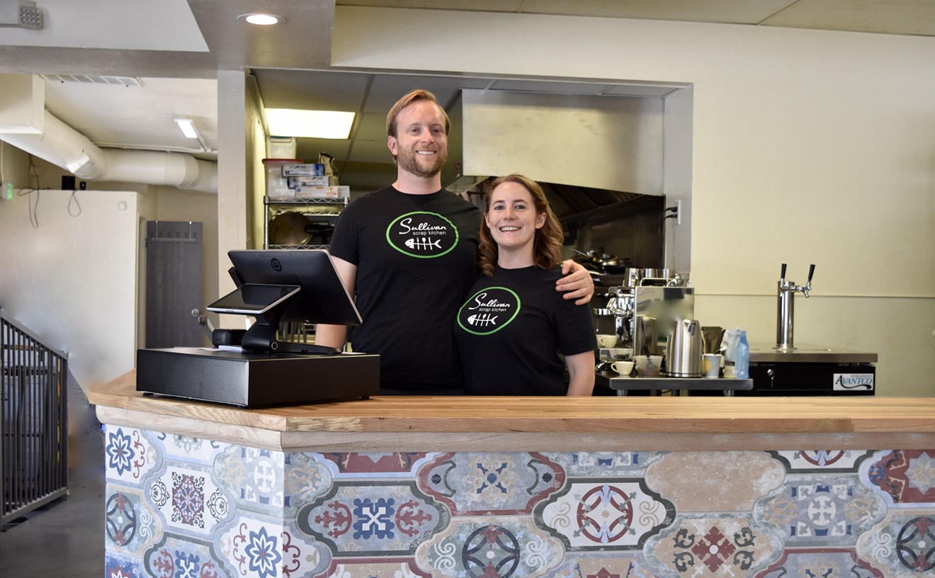 Terence Rogers and Holly Adinoff are opening Sullivan Scrap Kitchen.