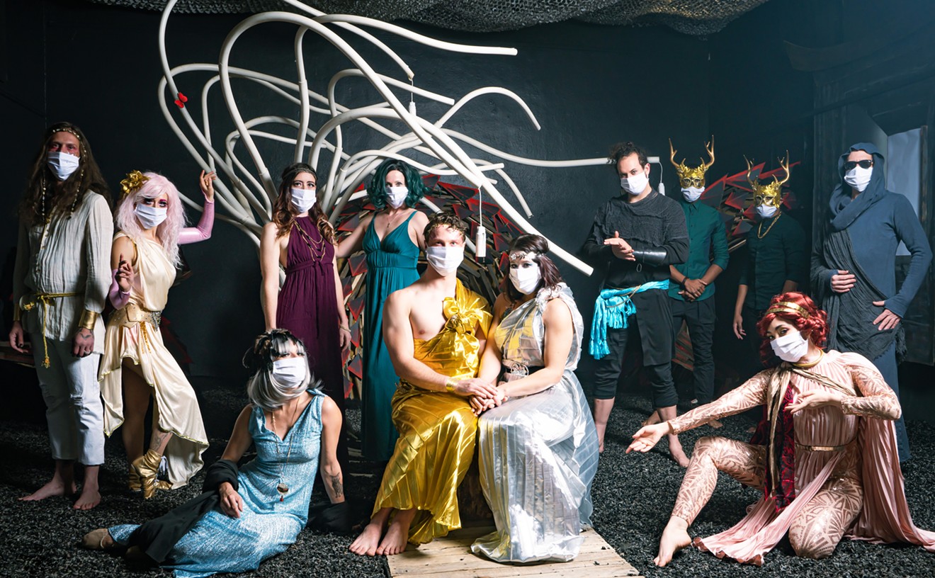 The cast of Rainbow Militia brings acrobatic twists to the plot of Celestial Chaos.