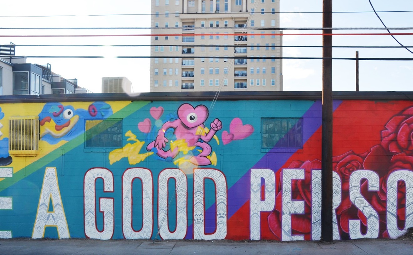 A new mural celebrates the most basic concept: Be a Good Person.