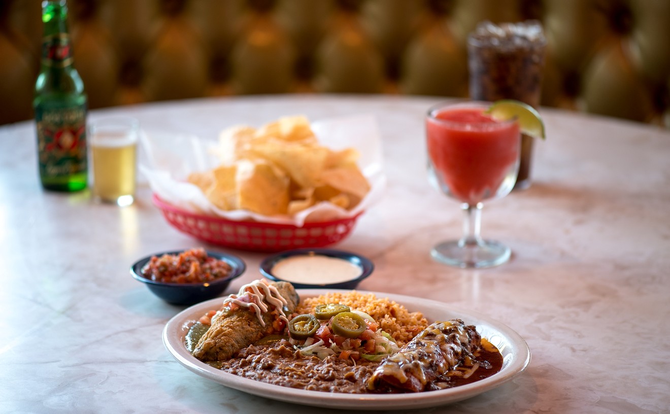 Combo plates are a big part of Tex-Mex dining.