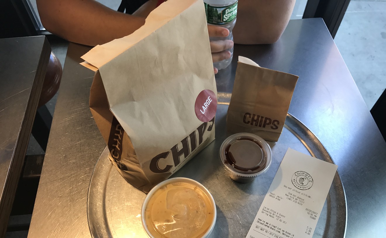 A pot of liquid gold at the end of the Chipotle rainbow.