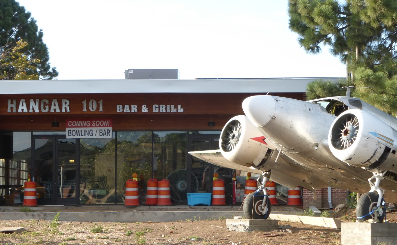 A vintage aircraft marks the new home of Hangar 101.