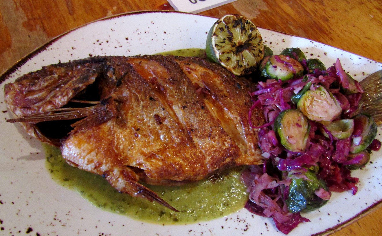 Sea bream zarandeado shows chef Johnny Curiel's dedication to regional Mexican cuisine.