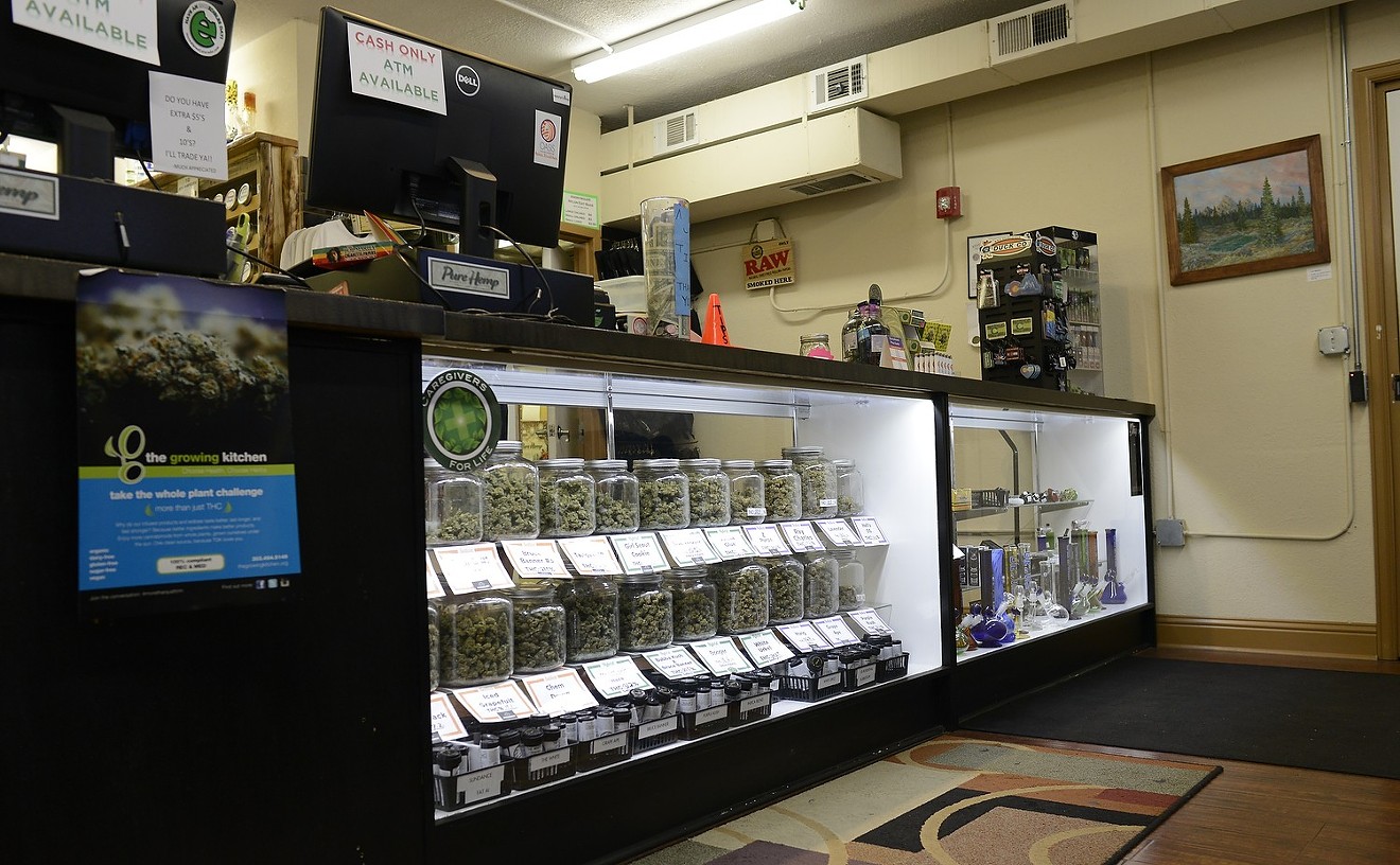 Denver is known for its abundant dispensaries, but some parts of Colorado don't have any for miles...and miles.