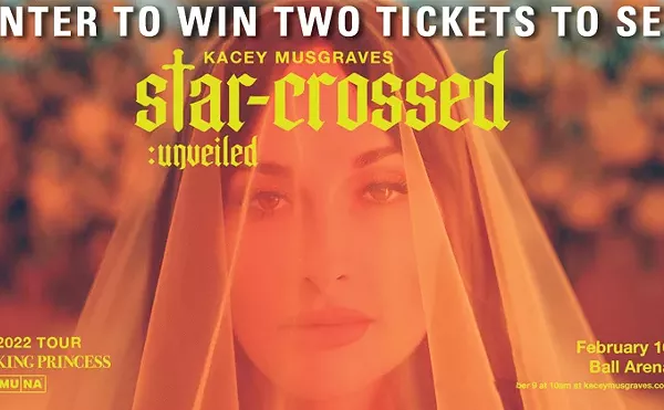 Enter To Win Two GA Tickets to see Kacey Musgraves on February 16!