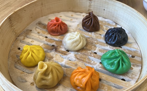 A Xiao Long Bao Sampler Is One of the Specialties at the New Bryan's Dumpling House in DTC