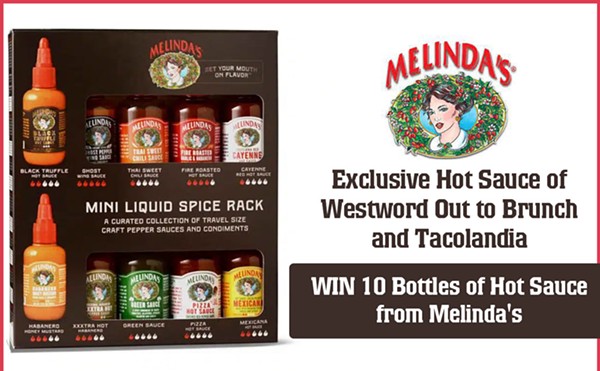 Enter to Win a Mini Liquid Spice Rack of Hot Sauce from Melinda's!