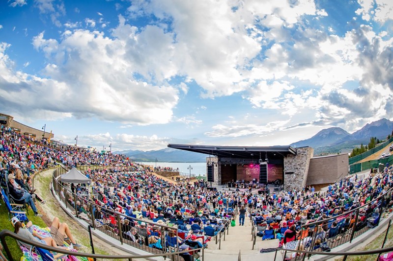 Renovated Dillon Amphitheater Attracts World Class Bands Westword