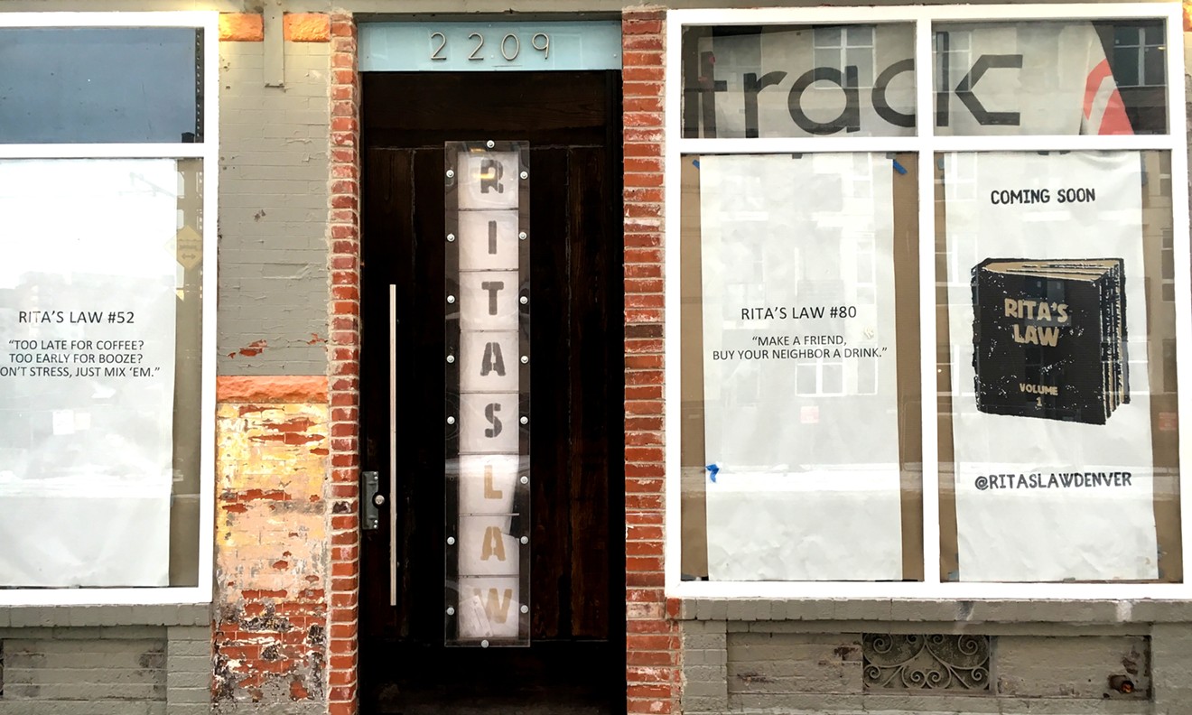 Rita's Law is moving into a new space at 2209 Welton Street.