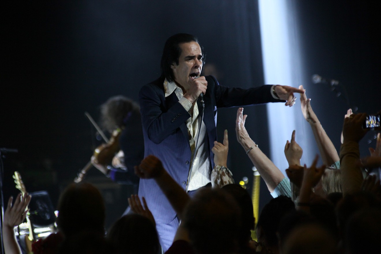 Nick Cave and the Bad Seeds perform at the Mission Ballroom on October 8.