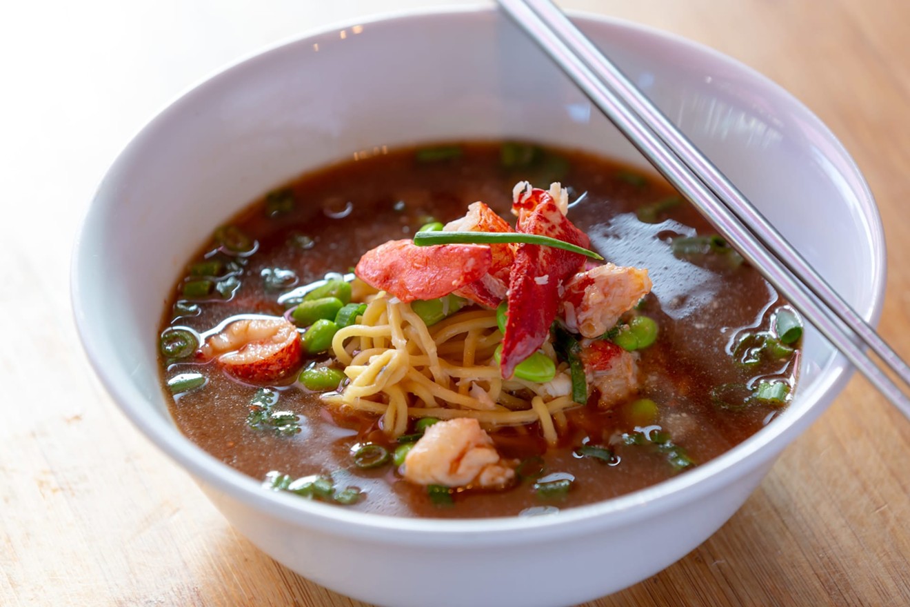 Delicious lobster ramen will be on the menu at Mizuna as Bones takes over for one night.