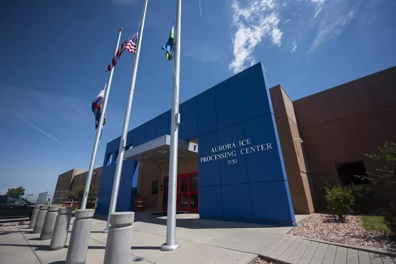 ICE Offering Testing to All Detainees at Aurora Facility Westword