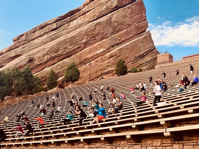 Snazzy Muligt controller Red Rocks Is Open for Exercise, Sight-seeing...but No Music | Westword