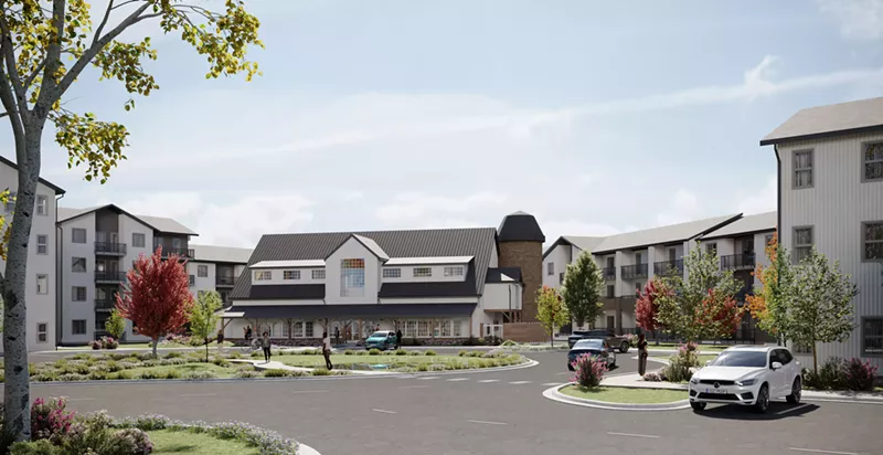 White Fence Farm Will Apartment Complex Westword