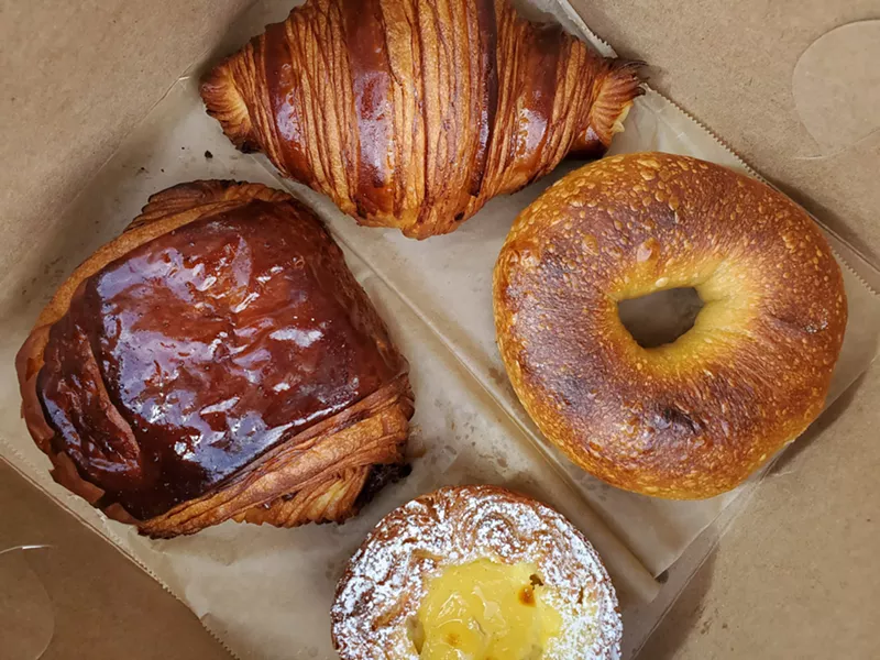 Pastires, Bagels and Bread at Bakery Four in Denver's Highland Neighborhood Westword