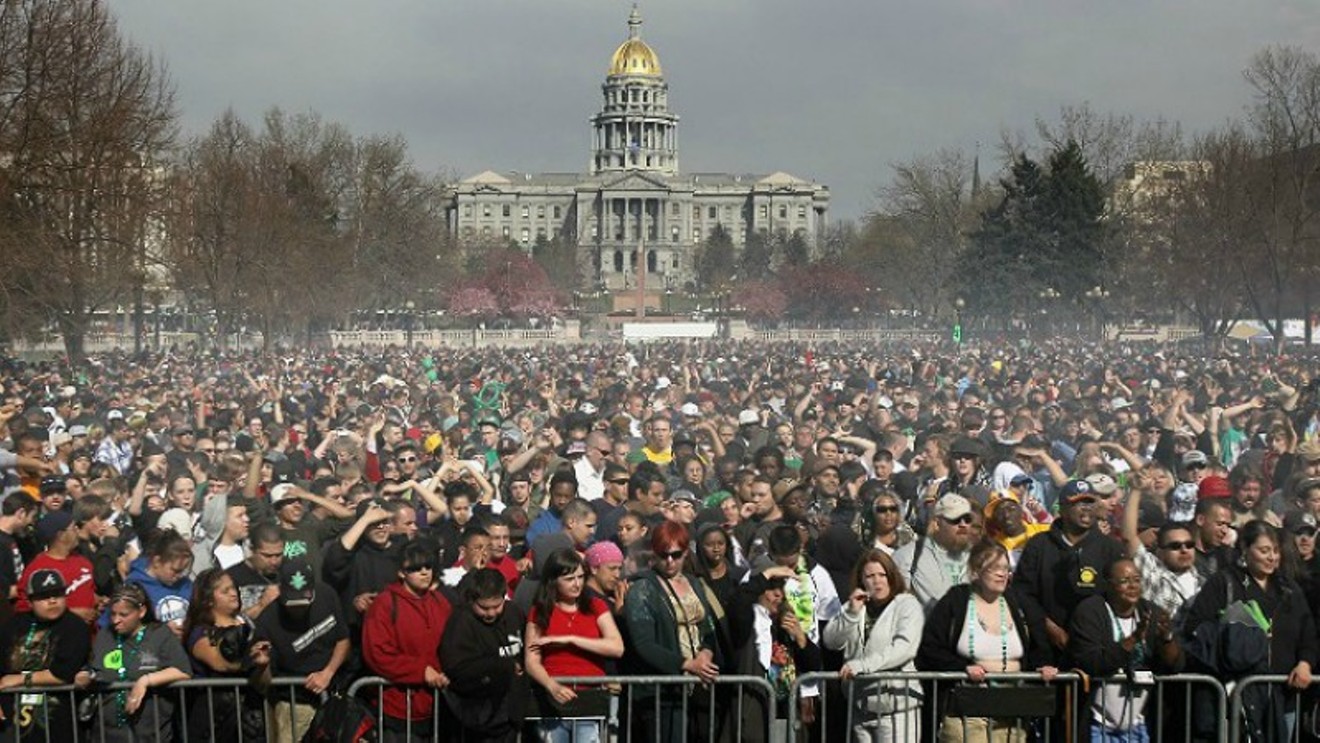 Denver 4/20 Rally attendees ages 21 and over will get swag in a bag.