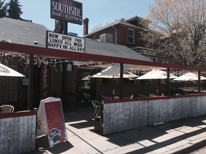 southside bar and kitchen denver menu