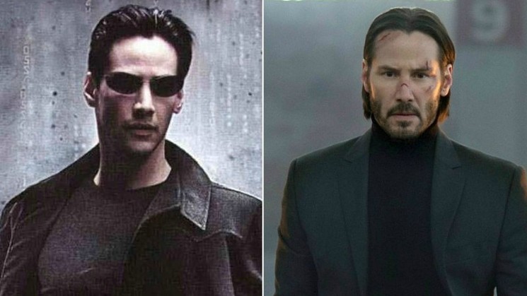 Keanu Reeves, as seen in The Matrix and John Wick, has been improperly blamed for two of the worst school shootings.