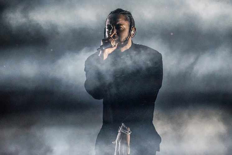 Kendrick Lamar will headline Grandoozy on Friday night.